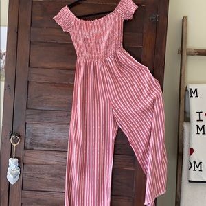 Striped Romper/Jumpsuit